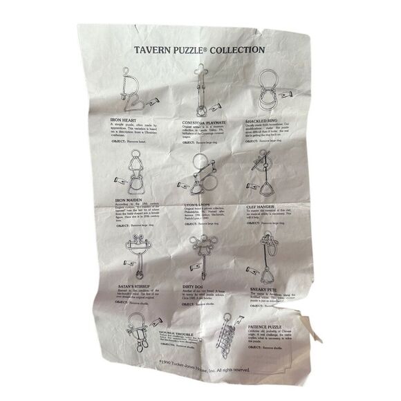 Vintage 1990 Tucker-Jones House Conestoga Playmate Tavern Puzzle Collection Puzz - Picture 6 of 9